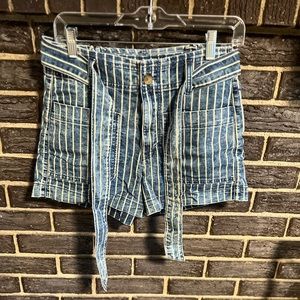 American Eagle Striped Shorts